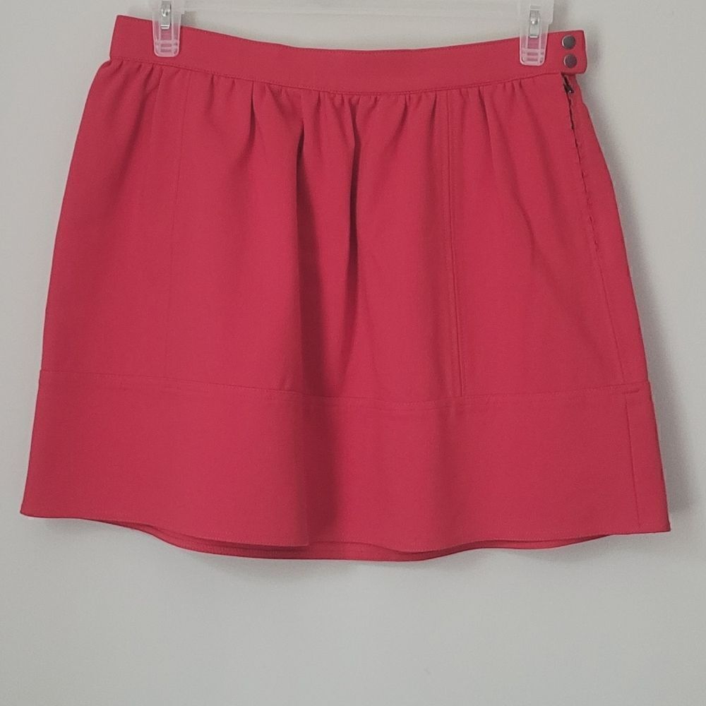 Madewell Red A-Line Skirt Size 10